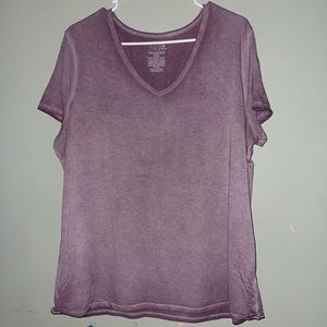 Time + Tru Lilac Tshirt